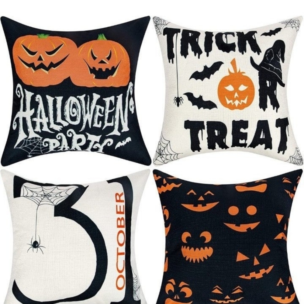 Halloween Throw Pillow Covers 4